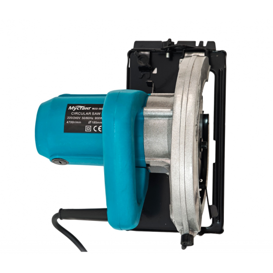 Fierastrau circular electric, DDT MUSTANG, 900 W, 4700 Rpm, disc vidia 185 mm inclus