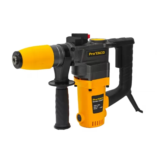 Ciocan rotopercutor DDT, Pro’EKCO 1700W SDS-Plus – 26 mm, 3 burghie si 2 dalti incluse, 1700W, 920 rpm