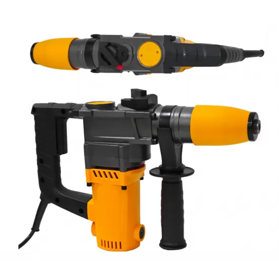 Ciocan rotopercutor DDT, Pro’EKCO 1700W SDS-Plus – 26 mm, 3 burghie si 2 dalti incluse, 1700W, 920 rpm