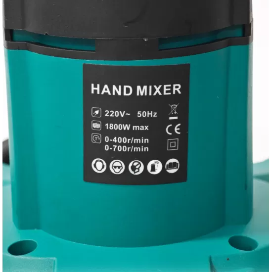 Mixer electric dublu, DDT Mustang, 6 trepte de viteza,1800 W, 700 rpm