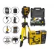Nivela Laser Verde DDT Pro’EKKO 16-D – 4 x 360°, Kit Complet cu Trepied si Accesorii