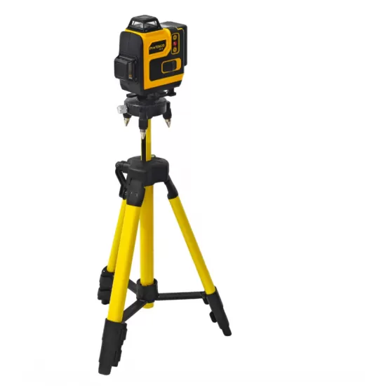 Nivela Laser Verde DDT Pro’EKKO 16-D – 4 x 360°, Kit Complet cu Trepied si Accesorii