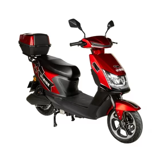 Scuter electric Detoolz Rosu, putere 1500W, 20Ah, 72V