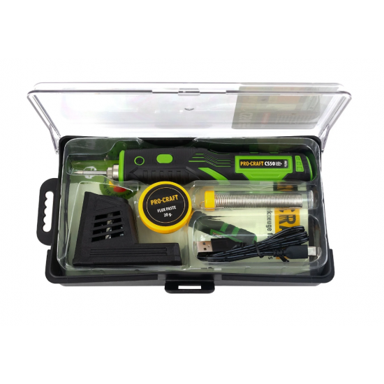 Pistol de lipit universal cu acumulator PROCRAFT CS50