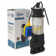 Pompa submersibila cu dublu tocator si plutitor pentru apa murdara,dimensiuni compacte, DDT, V370DF, Inox