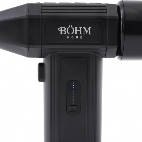 Suflantă aer comprimat portabilă BÖHM 55 m/s, 180 W, USB Type-C BLFS-03