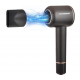 Uscator de Par HAUSBERG HB-264NG, Motor BLDC mare viteza, 1600W (echiv. 3000W), 3 temperaturi, 2 viteze, Aer rece/cald cu indicator LED