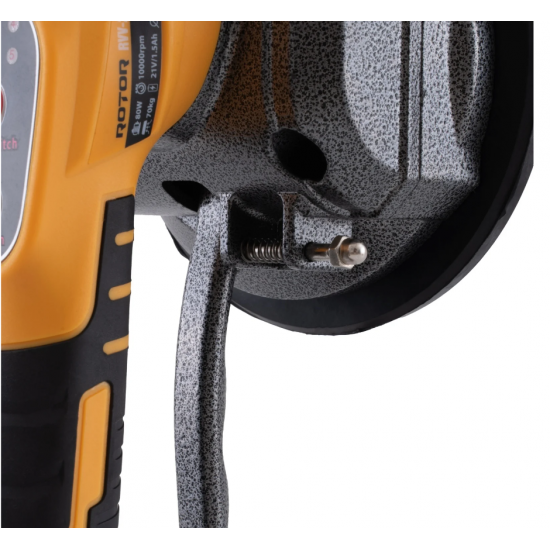 Ventuză vibrantă pentru plăci ROTOR, 21V / 1.5 Ah, 80 W, 10.000 rpm,RVV-21