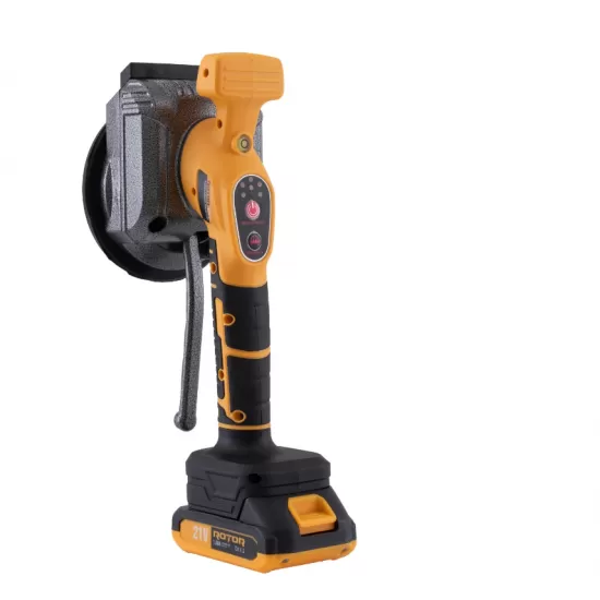 Ventuză vibrantă pentru plăci ROTOR, 21V / 1.5 Ah, 80 W, 10.000 rpm,RVV-21