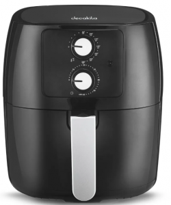 Friteuza cu aer cald Decakila, 1400W, capacitate 4.5 litri, 80-200 grade