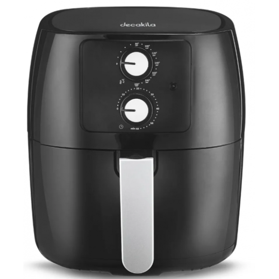 Friteuza cu aer cald Decakila, 1400W, capacitate 4.5 litri, 80-200 grade
