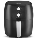 Friteuza cu aer cald Decakila, 1400W, capacitate 4.5 litri, 80-200 grade