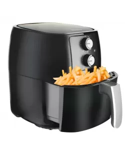 Friteuza cu aer cald Decakila, 1400W, capacitate 4.5 litri, 80-200 grade Friteuza cu aer cald Decakila, 1400W, capacitate 4.5 litri, 80-200 grade