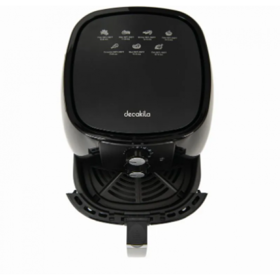 Friteuza cu aer cald Decakila, 1400W, capacitate 4.5 litri, 80-200 grade