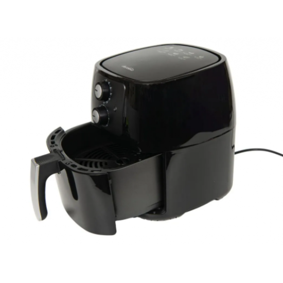 Friteuza cu aer cald Decakila, 1400W, capacitate 4.5 litri, 80-200 grade