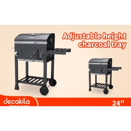 Gratar BBQ Decakila, 58*42,5 cm, inaltime 82cm