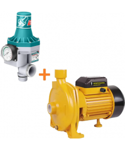 Pompa de suprafata apa curata Gospodarul Profesionist CPM-158 - 750W, 6600 l/h cu presostat automat Total