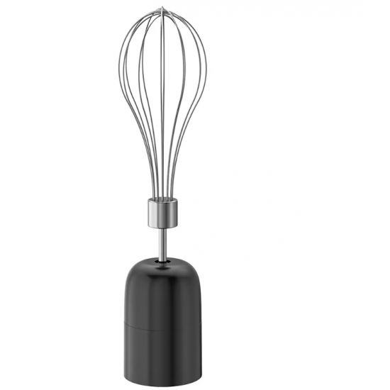 Blender 3 in 1 HAUSBERG HB-7701NG, 500W, 2 viteze, Material ABS, lame din inox, Capacitate pahar 700ml, tocator 500ml, Negru