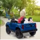 Mașina Electrica pentru copii 24V, Camion cu 2 Locuri, Telecomanda, Afișaj Baterie, Albastru