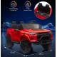 Masina Electrica pentru Copii 24V cu 2 Locuri, Camion Ride-On cu Telecomanda, Maner și Afisaj Baterie, Rosu