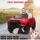Masina Electrica pentru Copii 24V cu 2 Locuri, Camion Ride-On cu Telecomanda, Maner și Afisaj Baterie, Rosu