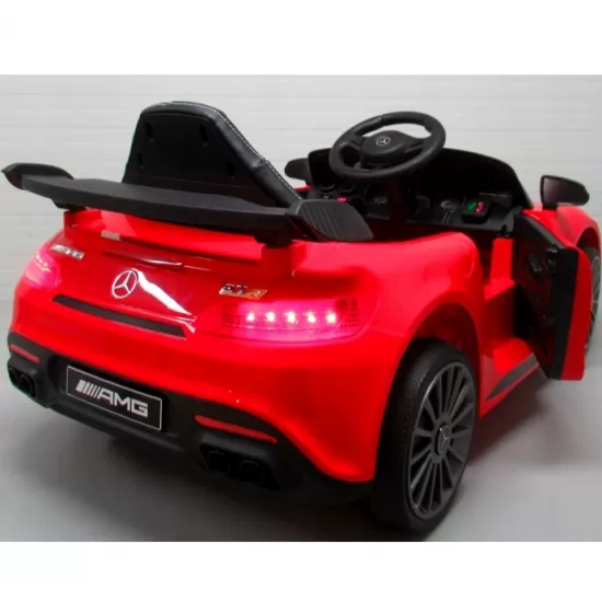 Masinuta electrica cu telecomanda mercedes amg gtr-s r-sport -rosu