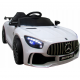 Masinuta electrica cu telecomanda mercedes amg gtr-s r-sport -alb