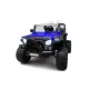 Masinuta electrica cu telecomanda auto x16, 110x70x68 cm, varsta 1-5 ani, roti eva, scaun din piele eco, putere 90w, r-sport - albastru