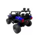 Masinuta electrica cu telecomanda auto x16, 110x70x68 cm, varsta 1-5 ani, roti eva, scaun din piele eco, putere 90w, r-sport - albastru