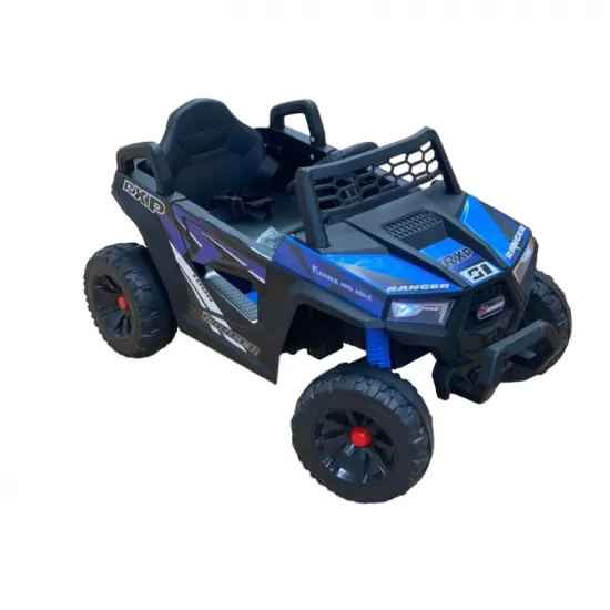 Masinuta Electrica Jeep, 12v Cu Telecomanda, Lumini Si Muzica, Albastra