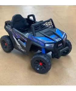 Masinuta Electrica Jeep, 12v Cu Telecomanda, Lumini Si Muzica, Albastra