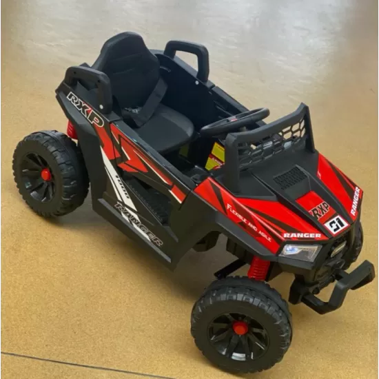 Masinuta Electrica Jeep, 12v,Cu Telecomanda, Lumini Si Muzica, Rosie