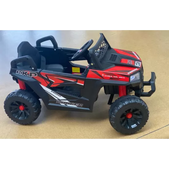 Masinuta Electrica Jeep, 12v,Cu Telecomanda, Lumini Si Muzica, Rosie