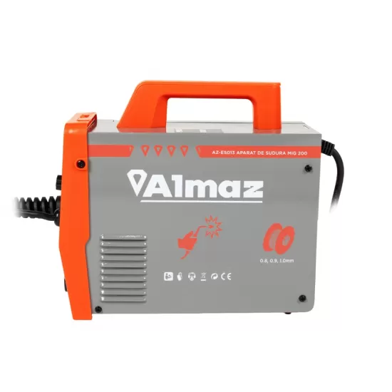 Pachet aparat+masca sudura Almaz, MMA+MIG+FCAW, 200A AD