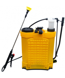 Pompa de stropit Gospodarul Profesionist 16L - 2 in 1 (cu baterie + actionare manuala), 3 duze incluse