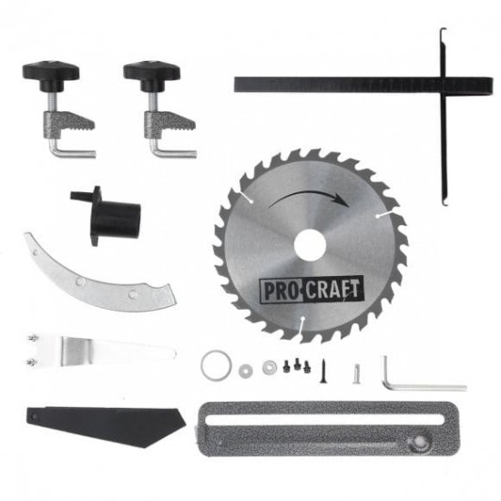 Fierastrau circular Procraft KR2500, 2500W, 200mm