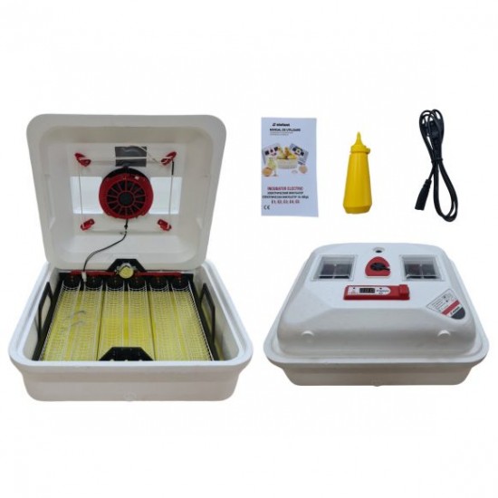 Incubator electric pentru oua ELEFANT E3, oua de gaina 54, oua de gasca 24, oua de prepelita 156