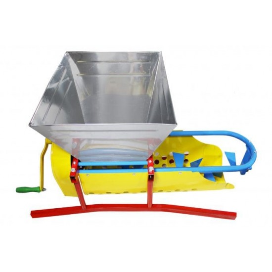 Zdrobitor de struguri manual cu desciorchinator  Micul Fermier