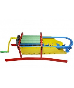 Zdrobitor de struguri manual cu desciorchinator  Micul Fermier
