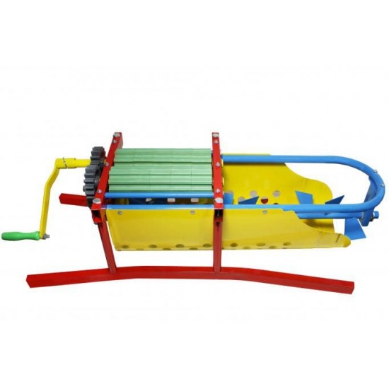 Zdrobitor de struguri manual cu desciorchinator  Micul Fermier