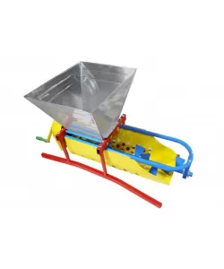 Zdrobitor de struguri manual cu desciorchinator Micul Fermier Zdrobitor de struguri manual cu desciorchinator Micul Fermier