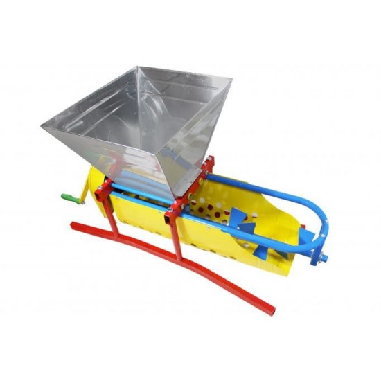 Zdrobitor de struguri manual cu desciorchinator  Micul Fermier