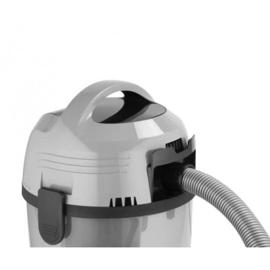 Aspirator cu filtrare prin apa Hausberg HB-2830GR, Cutere 2200W, Capacitate 18L, Nivel Zgomot 81dB, Filtru Lavabil, Tub Telescopic Metalic, Gri