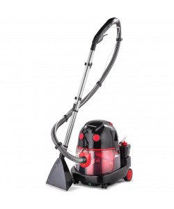 Aspirator cu spalare si filtrare prin apa Hausberg HB-2885, Putere 2200-2400W, Capacitate 20L, Nivel Zgomot 85dB, Filtru Lavabil, Rosu/Negru