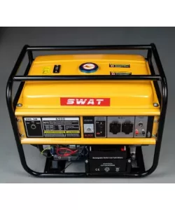 Generator curent pe benzina SWAT 6500W, 15CP, cu acumulator 18Ah, priza 220V x2 si 12V Generator curent pe benzina SWAT 6500W, 15CP, cu acumulator 18Ah, priza 220V x2 si 12V