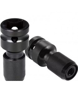 Adaptor de impact pentru biti de 1/2 patrat la 1/4 hexagonal