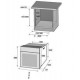 Pachet Incorporabil Cuptor electric Hausberg HB-8051NG, Clasa A, 76L, 2000W, Negru, Plita incorporabila HB1530, Electrica, Inductie, 3 zone de gatit, PowerBoost, 60 cm, Negru