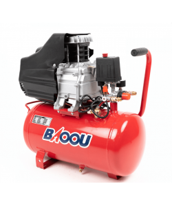 Compresor aer profesional Baoou, 24 Litri, 2.5 hp, 8 bar, cu senzor de ulei