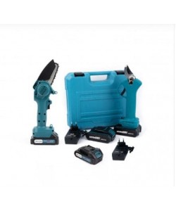 Set Minidrujba KraftRoyal 36V si Foarfeca vita de vie German Meister 24V, 4 acumulatori, 2 incarcatoare