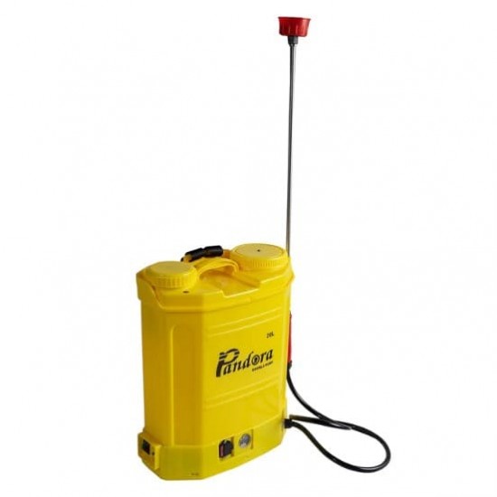Set Pompa de stropit cu acumulator Pandora 16L, 7.5 Bar (model nou cu pompa dubla) + Atomizor + Set Lance telescopica stropit pomi 3m Set Pompa de stropit cu acumulator Pandora 16L, 7.5 Bar (model nou cu pompa dubla) + Atomizor + Set Lance telescopica stropit pomi 3m